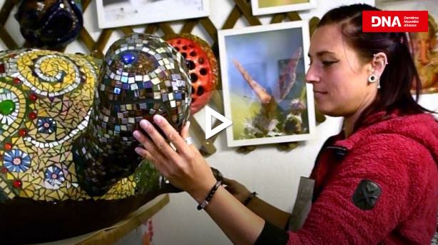La mosaïste Sarah Tortrotau décroche un nouveau prix